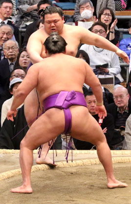 Takerufuji at the March 2025 tournament