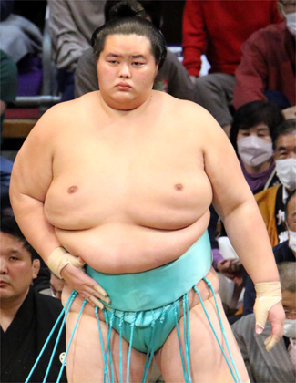 Kotozakura at the Kokugikan