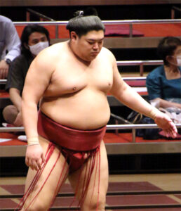 Abi at the Kokugikan