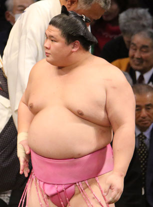 Ura at the Kokugikan